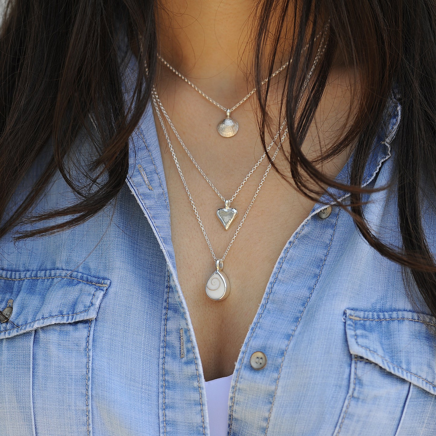 Small St Ives Shell Necklace