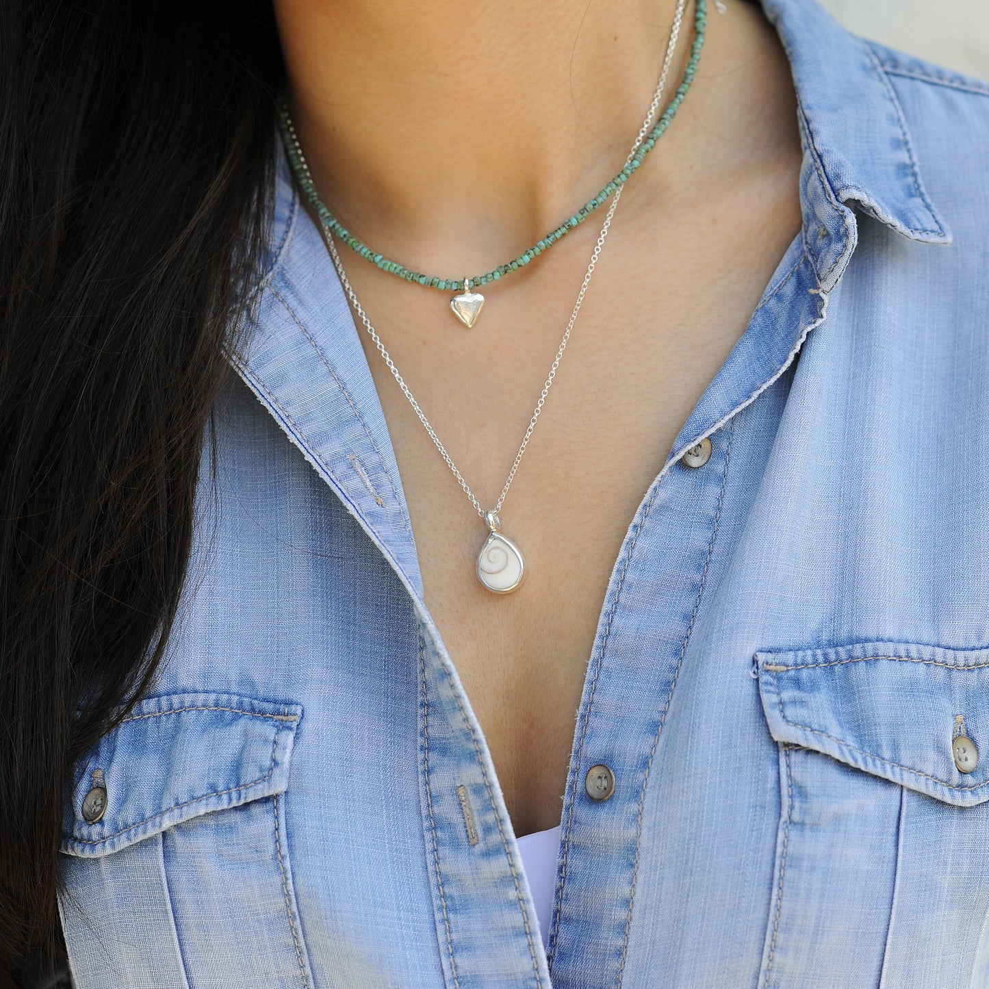 Shiva Eye Necklace - One of a kind