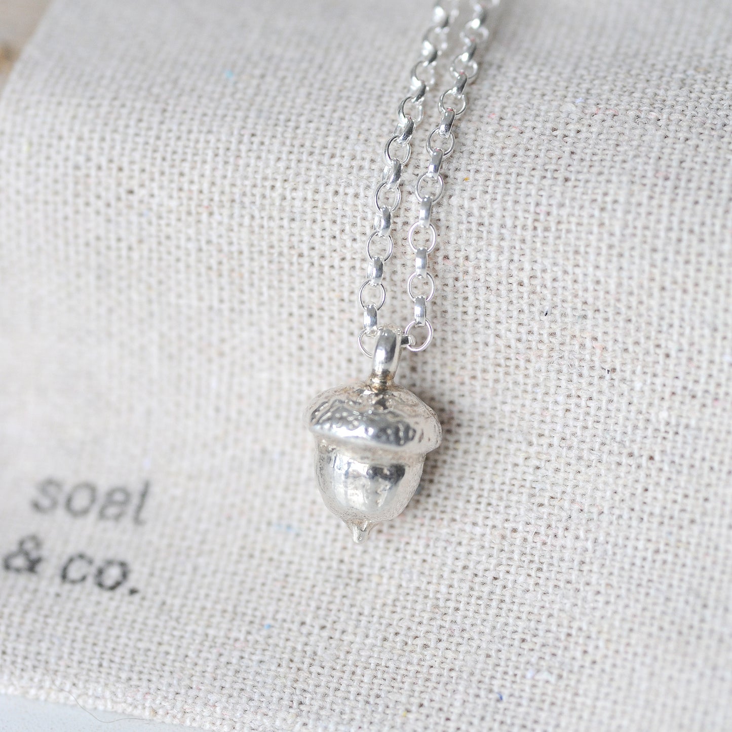 Acorn Necklace - One of a kind