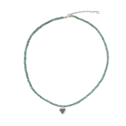 Beaded Heart Necklace