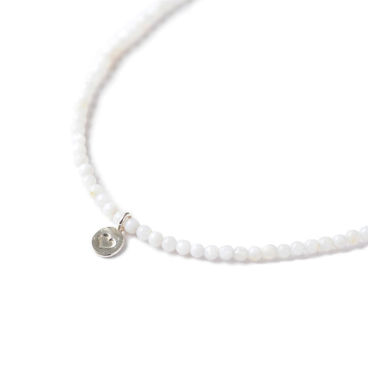 Mother of Pearl Heart Necklace