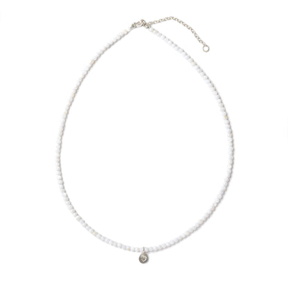 Mother of Pearl Heart Necklace