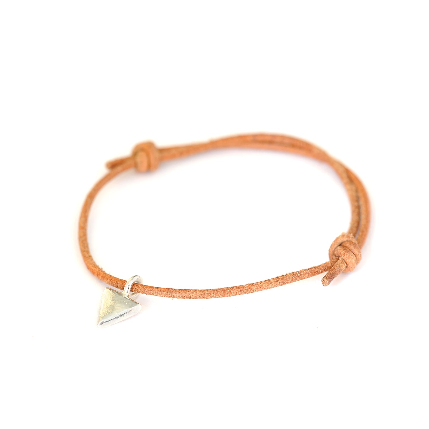 Triangle Leather Bracelet