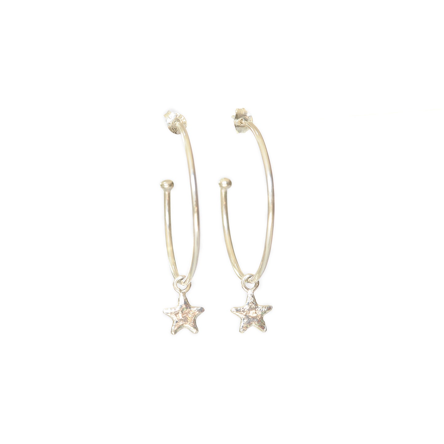 Large Star Hoops