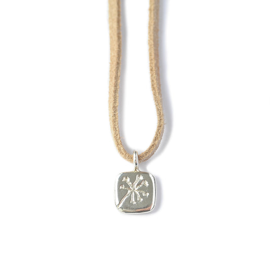 Agapanthus Suede Cord Necklace