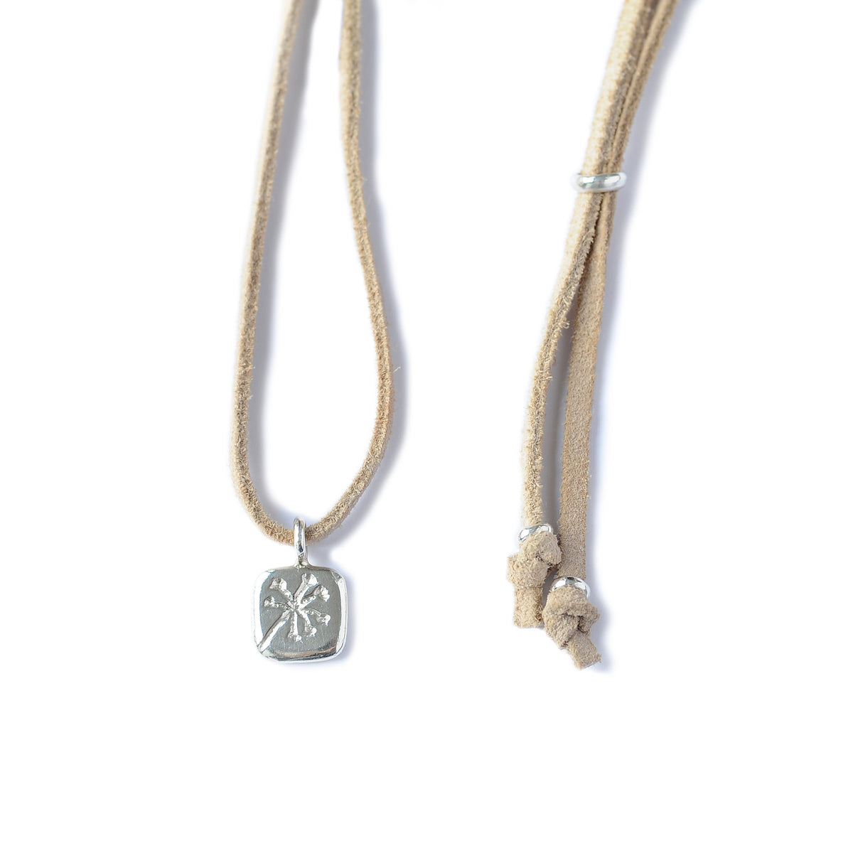 Agapanthus Suede Cord Necklace